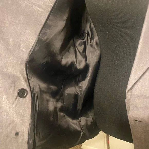 NWOT ALLSAINTS GREY 
Elle Double-Breasted Blazer BOXY FIT - Picture 14 of 16